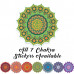 Chakra Magic Healing Sticker (6 pack)